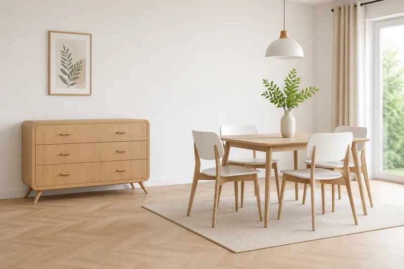 Sheesham Six-Seater Dining Table