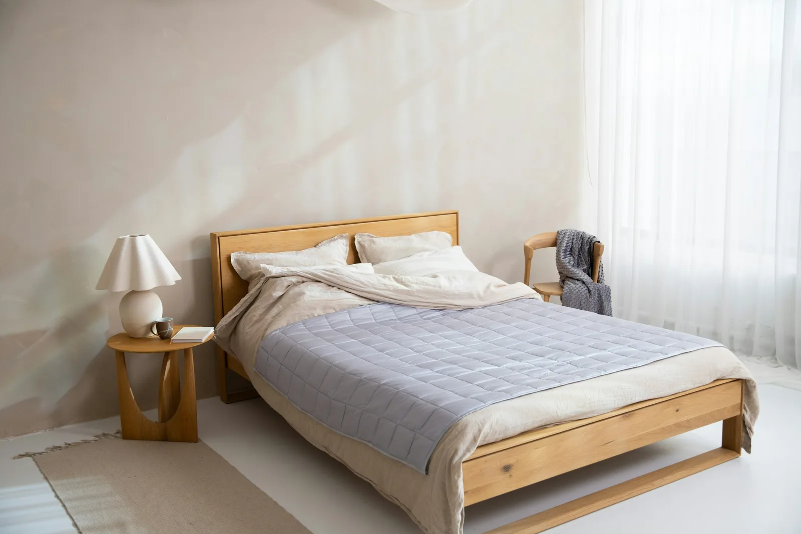 Teak Platform Bed